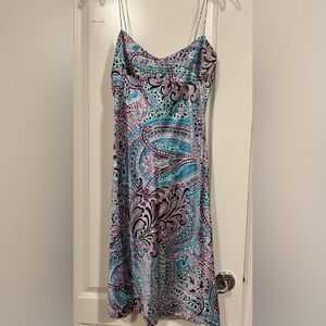 ANTONIO MELANI Multicolor Paisley Dress